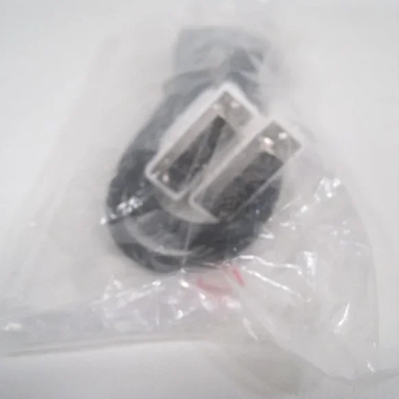 1 White DVI-D to DVI-D Computer DVI Monitor M M Male 2 Male DVI Cable PC,LCD TV - Picture 2 of 3